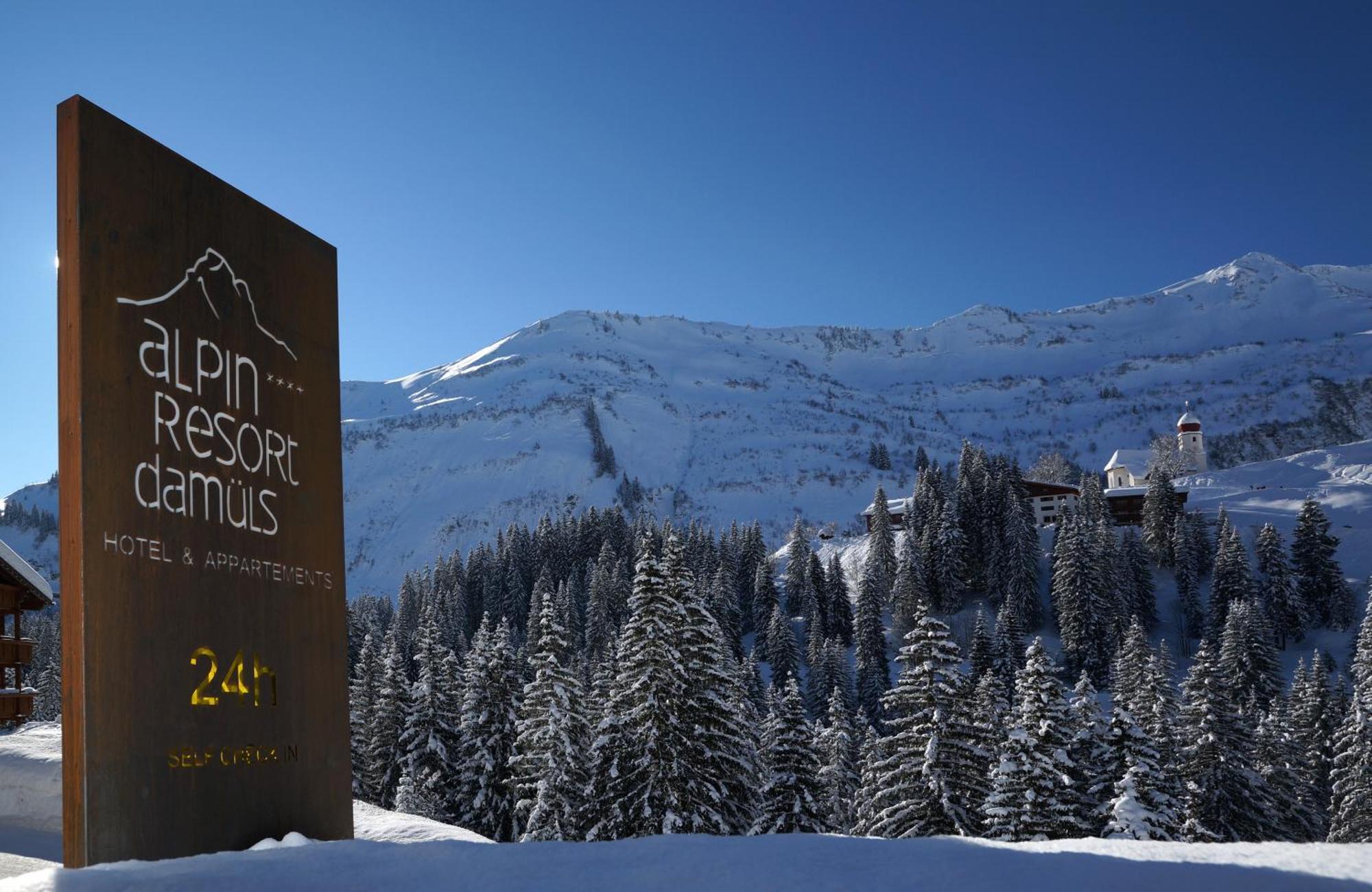 Aparthotel Alpinresort Дамулс Екстериор снимка